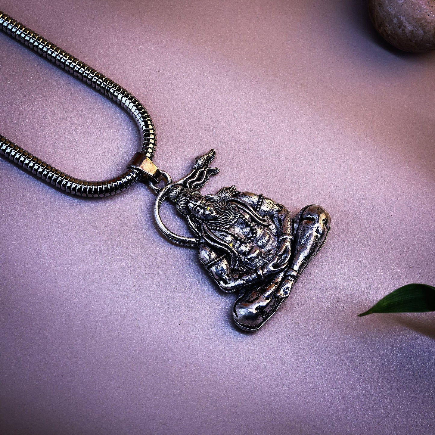Hanuman Locket With Silver Chain